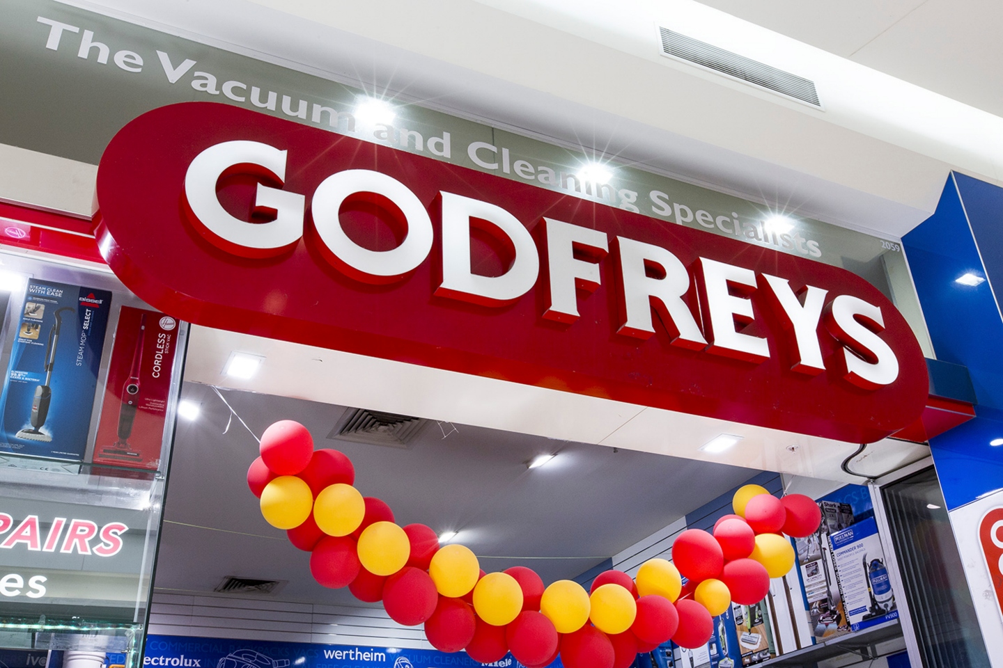 godfrey vacuum stores