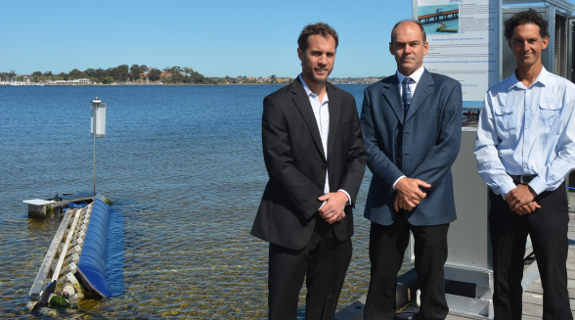 Wave energy sets up in Swan River