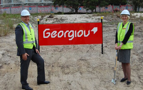 Georgiou starts work on $56m pair of projects