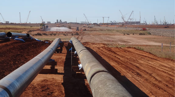 $95m Wheatstone pipeline complete