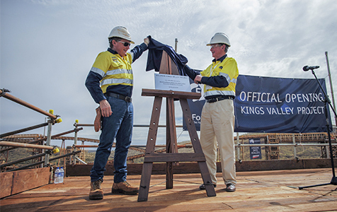Fortescue opens Kings Valley project