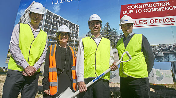 Pindan breaks ground at Marina Edge