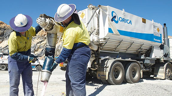 Orica profit dips on lower demand
