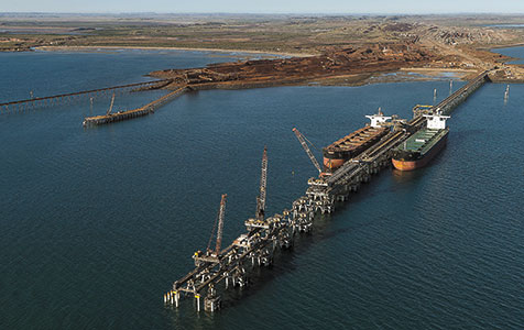 Iron ore rival Brazil sets sail again