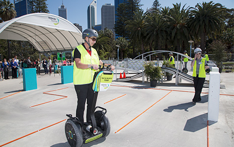 WA-first Segway tours roll out of Barrack Square