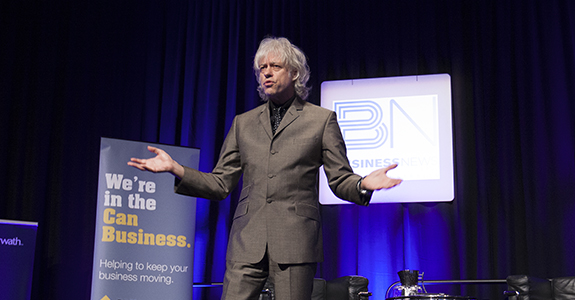 New century must be won over without a fight: Geldof