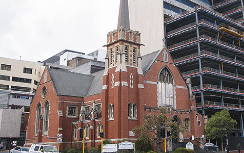 Tower proposal tripped up by ageing church