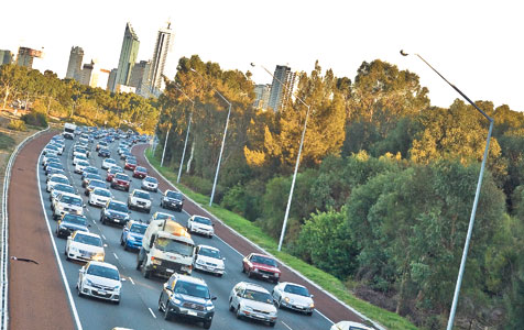 Urban sprawl fuels Perth congestion woes