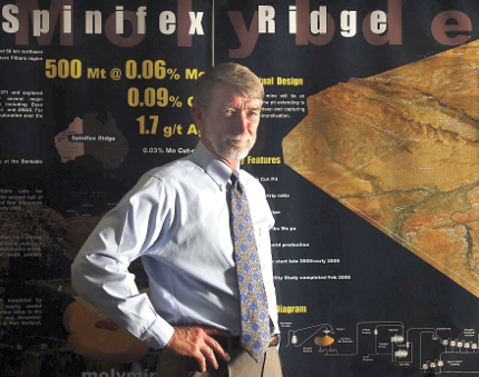 Moly secures $US500m for Spinifex Ridge