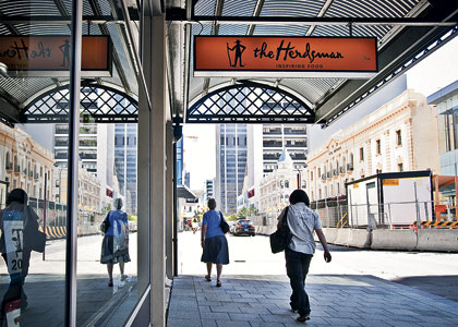 Slow sales force closure of The Herdsman in CBD