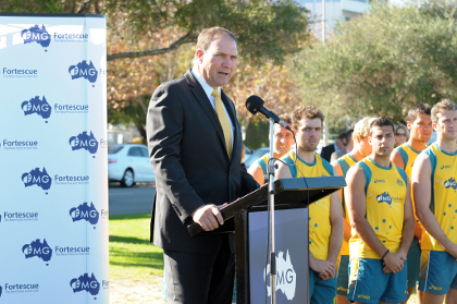 FMG in two-year deal to sponsor Kookaburras