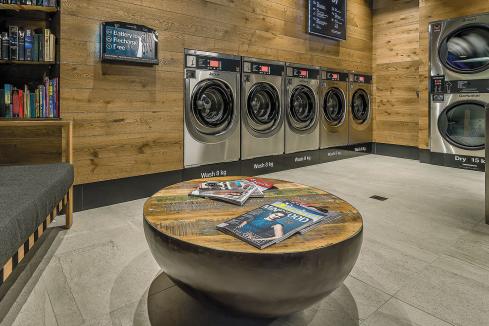 Modern spin on laundry load