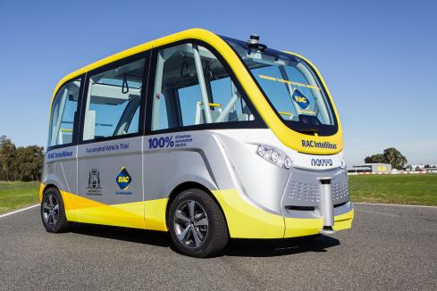South Perth welcomes Australia’s first driverless bus