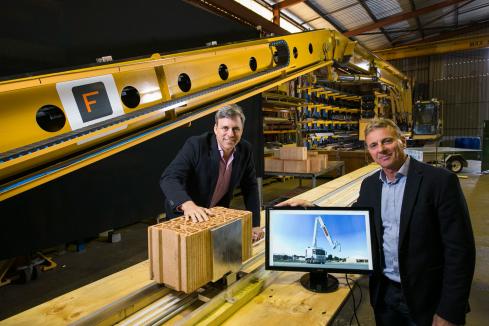 Caterpillar to help globalise Perth's robot brickies