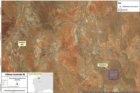 Lithium Australia returns from hunt with new project