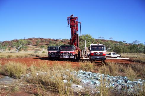 King River puts on a show at Mt Remarkable