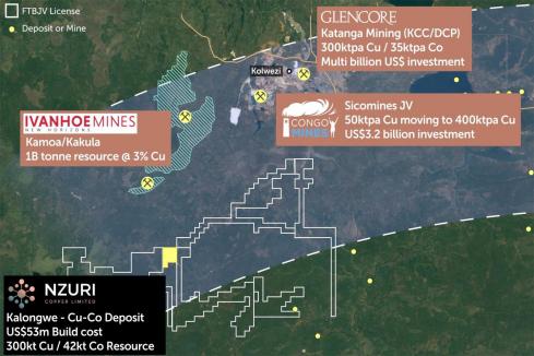 Shallow copper drilling results for Nzuri in DRC  