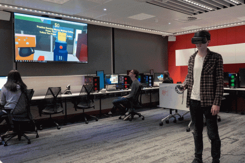 New gaming and networking facility prepares students for the workplace of tomorrow