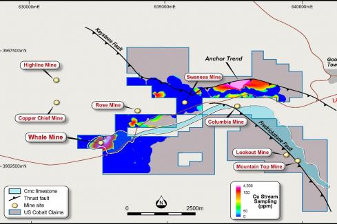 Tyranna onto cobalt-copper-zinc in Nevada