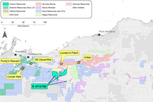 Pilbara gold exploration program underway for Coziron