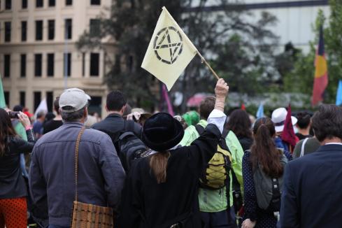 Climate protesters shut down Perth CBD