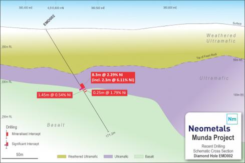 Neometals onto solid nickel patch in Goldfields