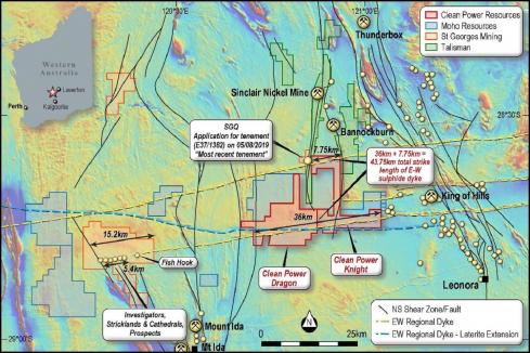 Tyranna snares WA and NSW nickel projects