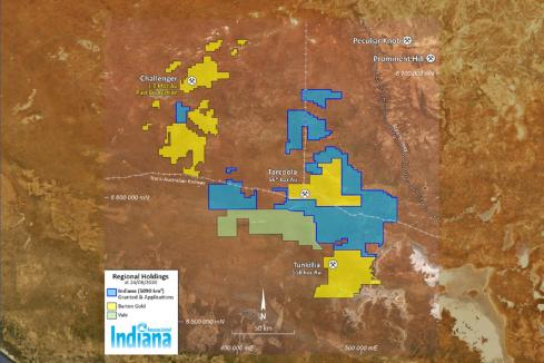 Indiana secures commanding position in Gawler Craton