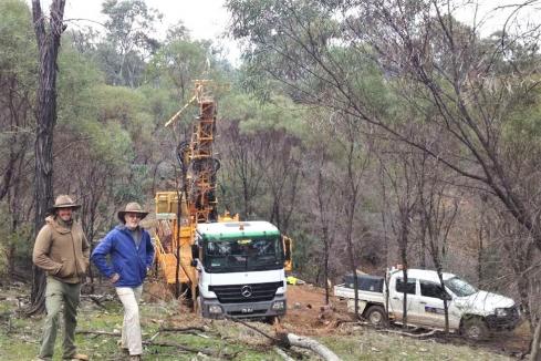 Impact Minerals digging for jam in a zinc doughnut