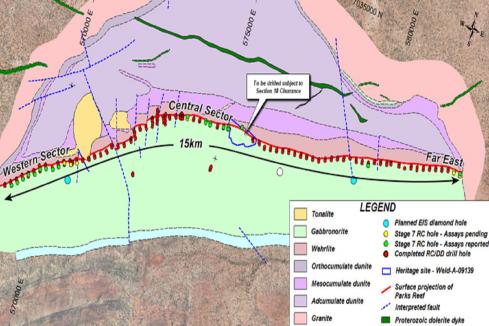 PGM intercepts continue to flow for Podium at Parks Reef