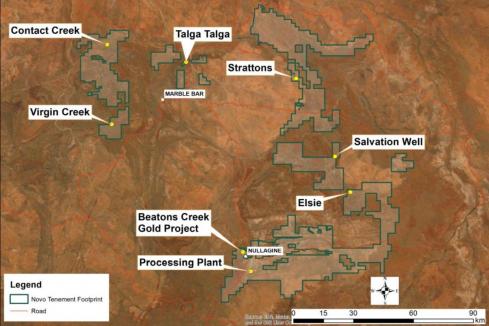 Novo unearths shallow Pilbara gold hits 