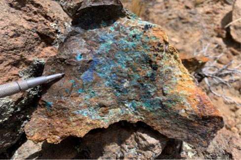 Valor unearths widespread copper in Peru