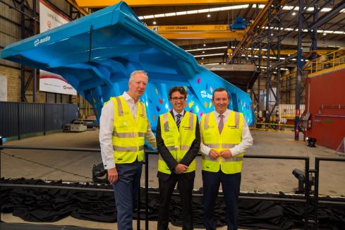 Austin, Schlam deliver truck bodies for big miners