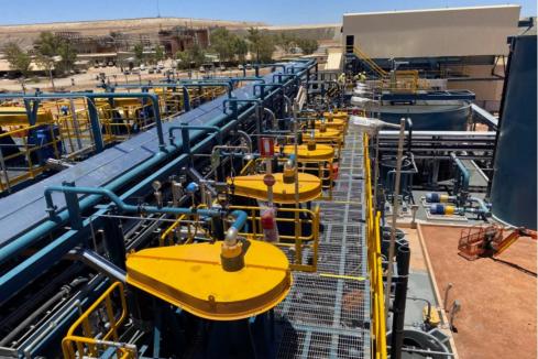 Commissioned Concentrator rings in New Year for Wiluna