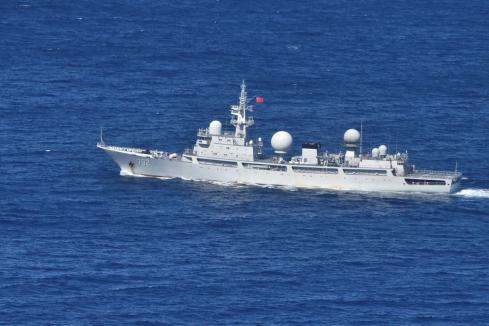Chinese spyship tracked off WA coast