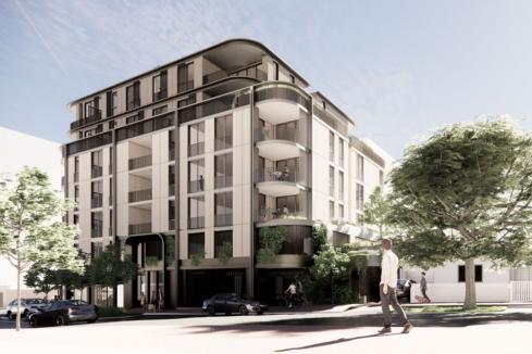 Eight-storey apartment plan on Oxford St