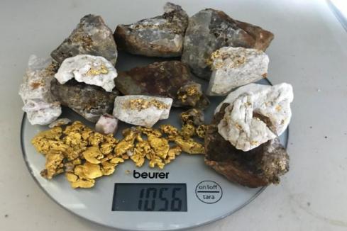 Cyclone unveils nuggets, gold-bearing reef in WA test pits