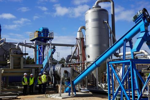 Waste plant launched in Collie