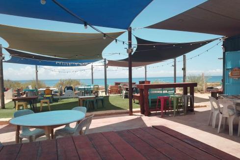 Defence base unplugs popular seaside cafe