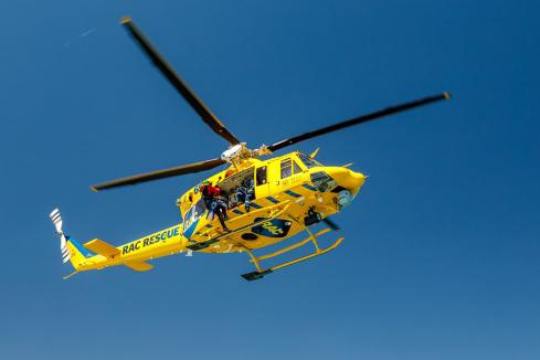 Rescue helicopter naming rights up for grabs