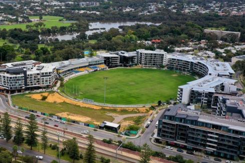 Claremont precinct lot on the market