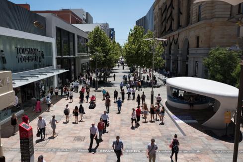 Perth with highest retail vacancy