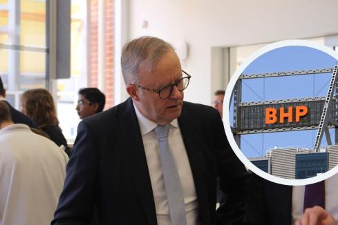 PM plays down King’s BHP spat