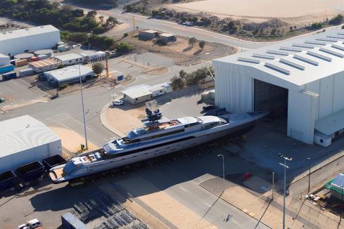 Superyacht builder moving to China