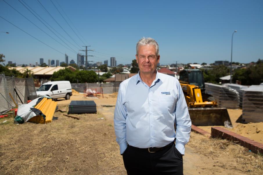 Thomas rebuilds his business in Perth