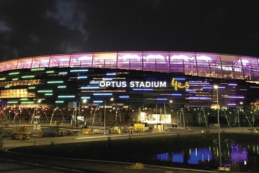 Crocmedia named Optus Stadium partner