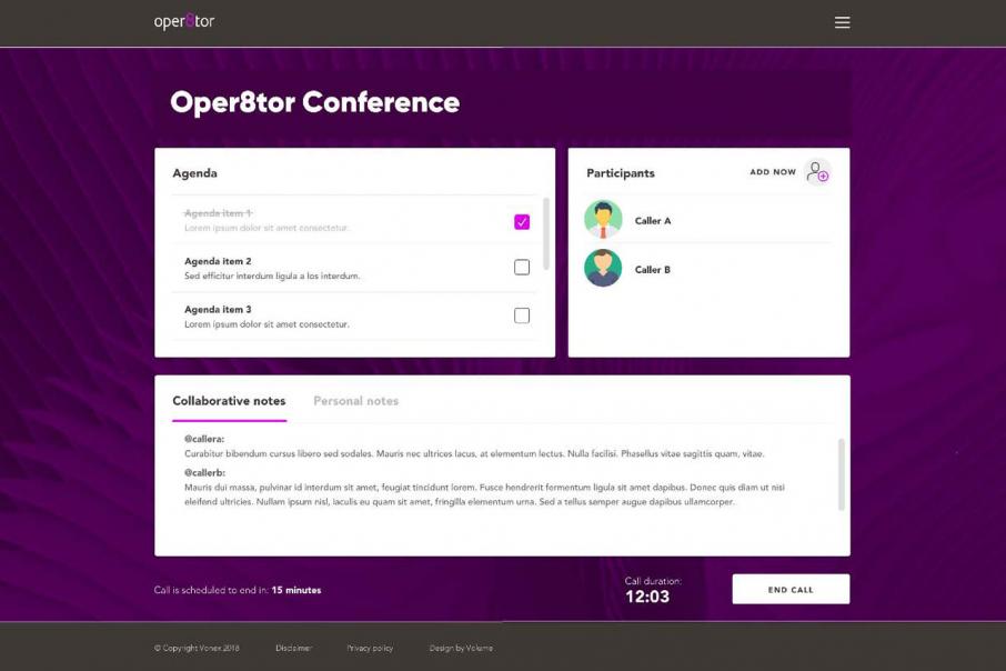 Vonex set to beta test innovative teleconferencing app