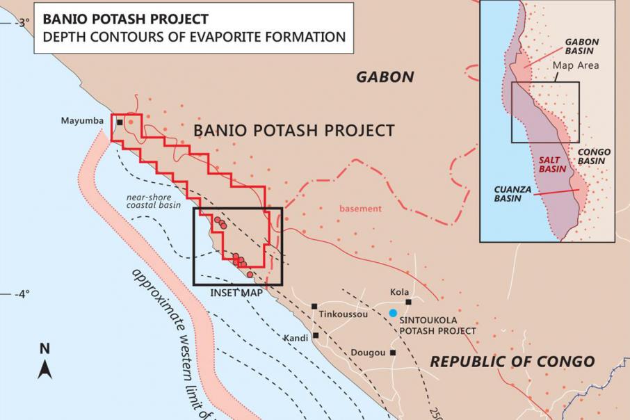 Infinity seeks options for new Gabon potash resource