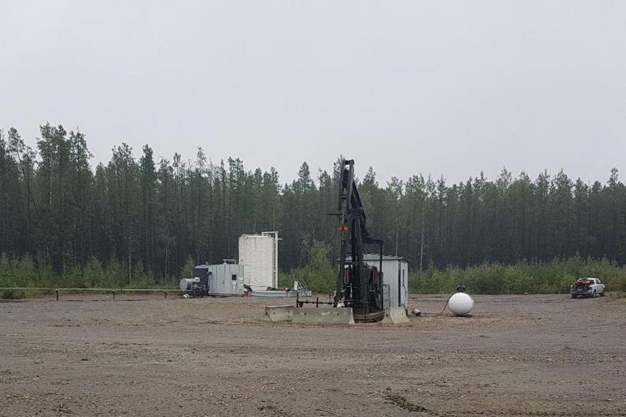 Calima fires up pumps at Canadian oil well