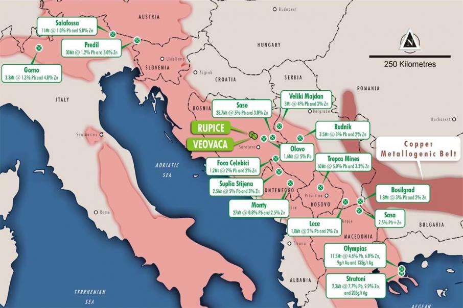 Adriatic extends base metal footprint in Bosnia